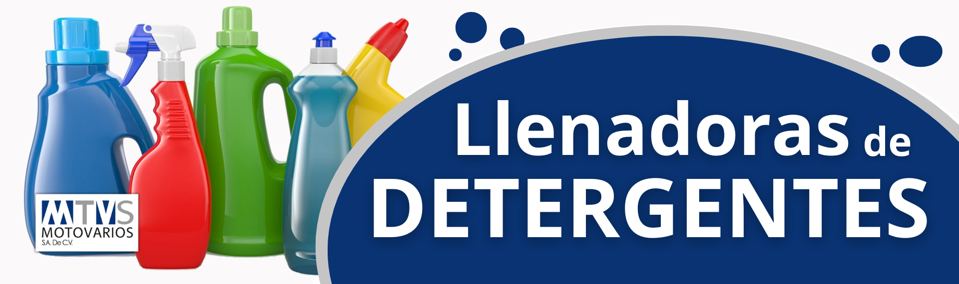 Llenadoras de Detergentes: Soluciones Eficientes para tu Línea de Producción